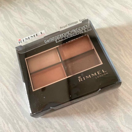 ロイヤルヴィンテージ アイズ/リンメル ロンドン/アイシャドウパレットを使ったクチコミ(1枚目)