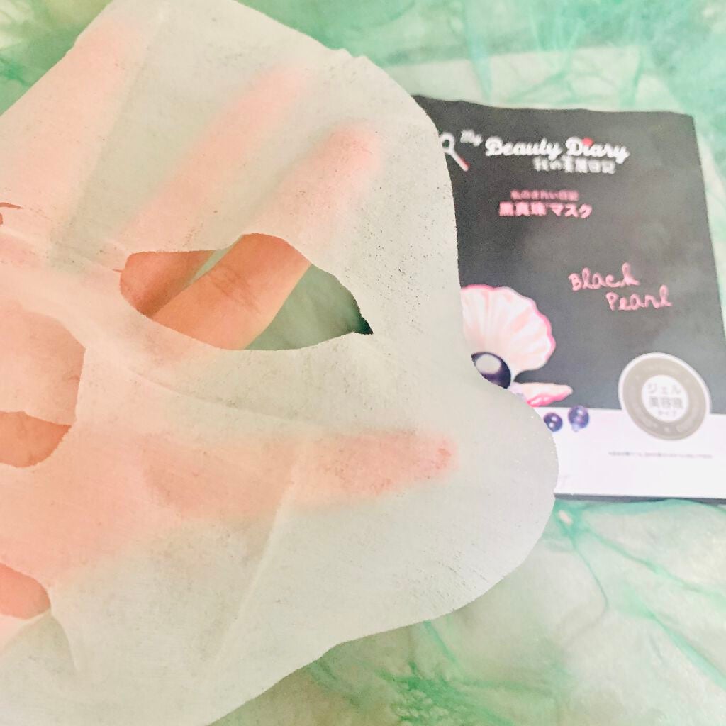 黒真珠マスク/我的美麗日記/シートマスク・パックを使ったクチコミ(4枚目)