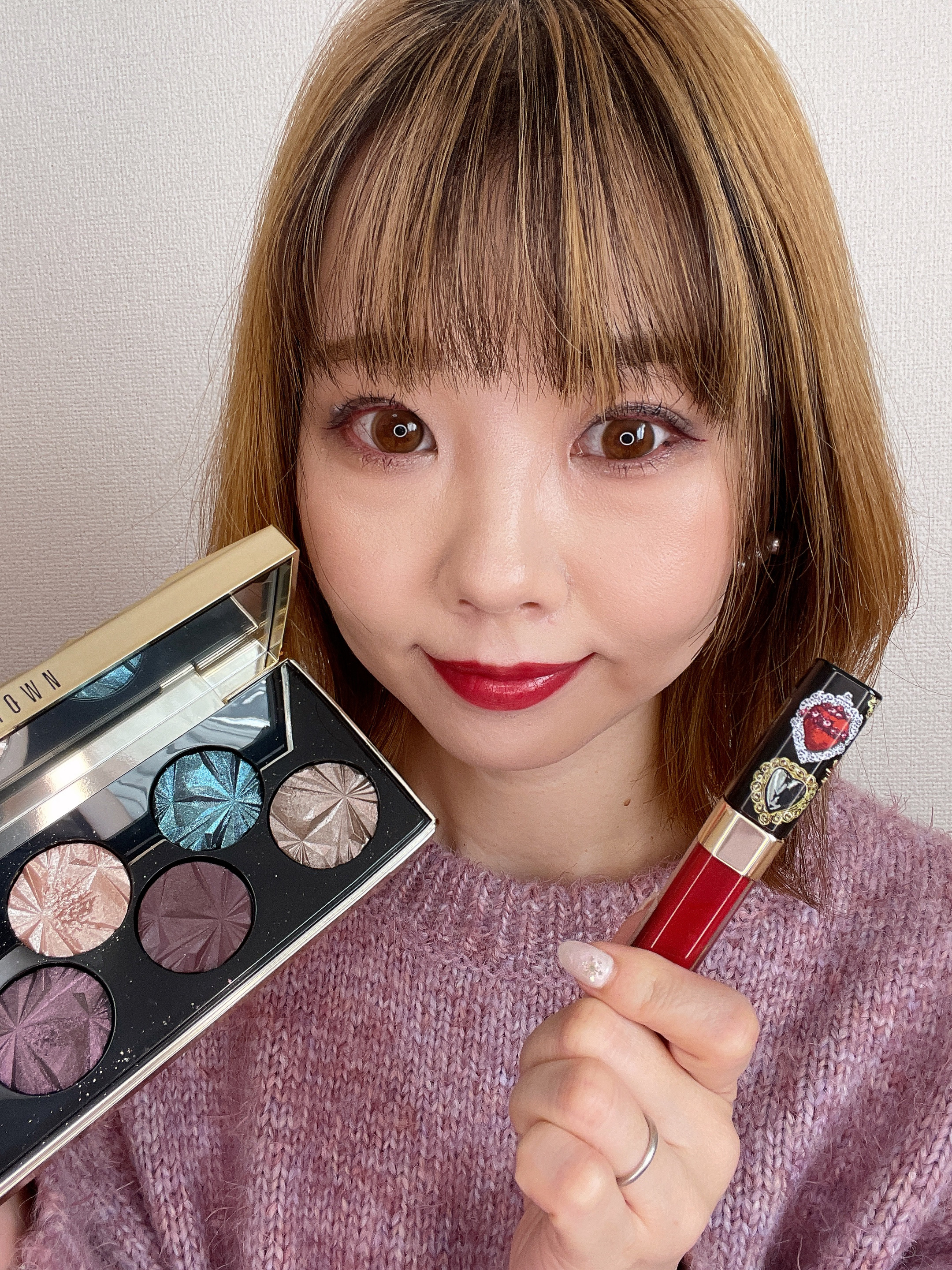 シャイニッシモ ハイシャインリップラッカー #650 Classic Ruby/DOLCE&GABBANA BEAUTY/口紅を使ったクチコミ（2枚目）