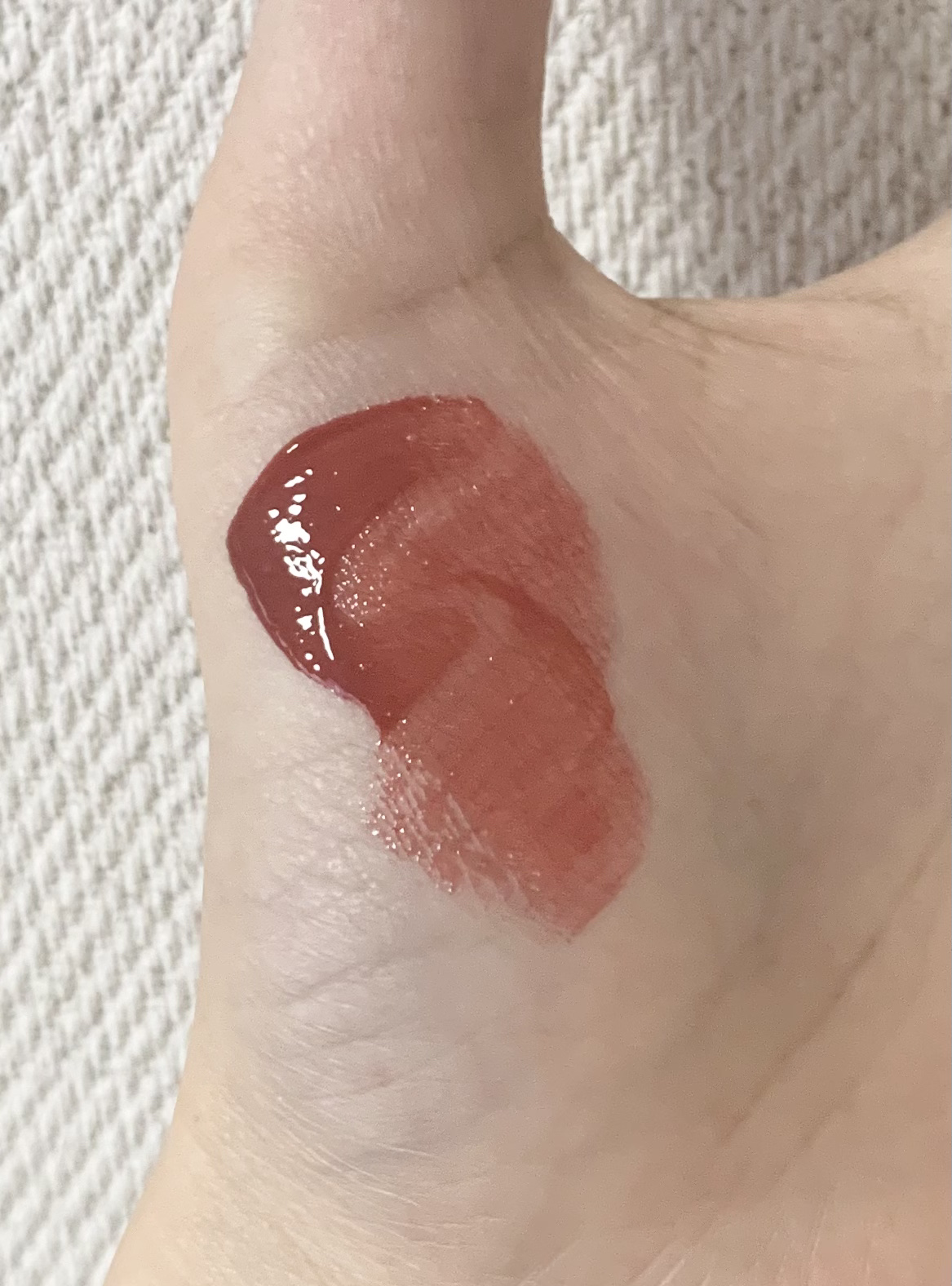 フルーティーグラムティント 104 チェリー/Laka/リップティントを使ったクチコミ（3枚目）