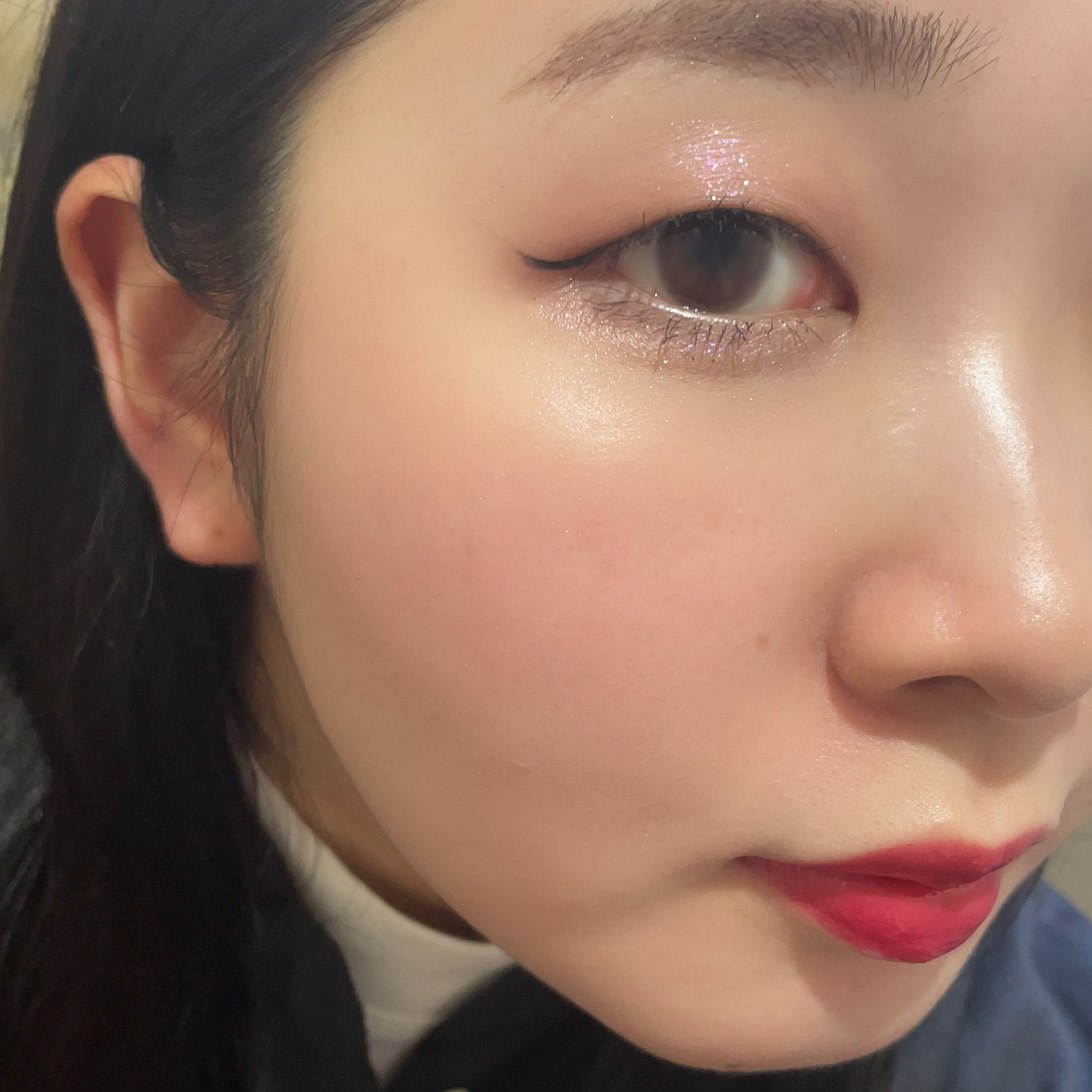 アイシーグロウティント/MUZIGAE MANSION/口紅を使ったクチコミ（2枚目）