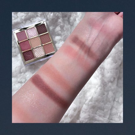 ソフトクレイビームアイシャドウパレット/AMIOK/ジェル・クリームアイシャドウを使ったクチコミ(5枚目)