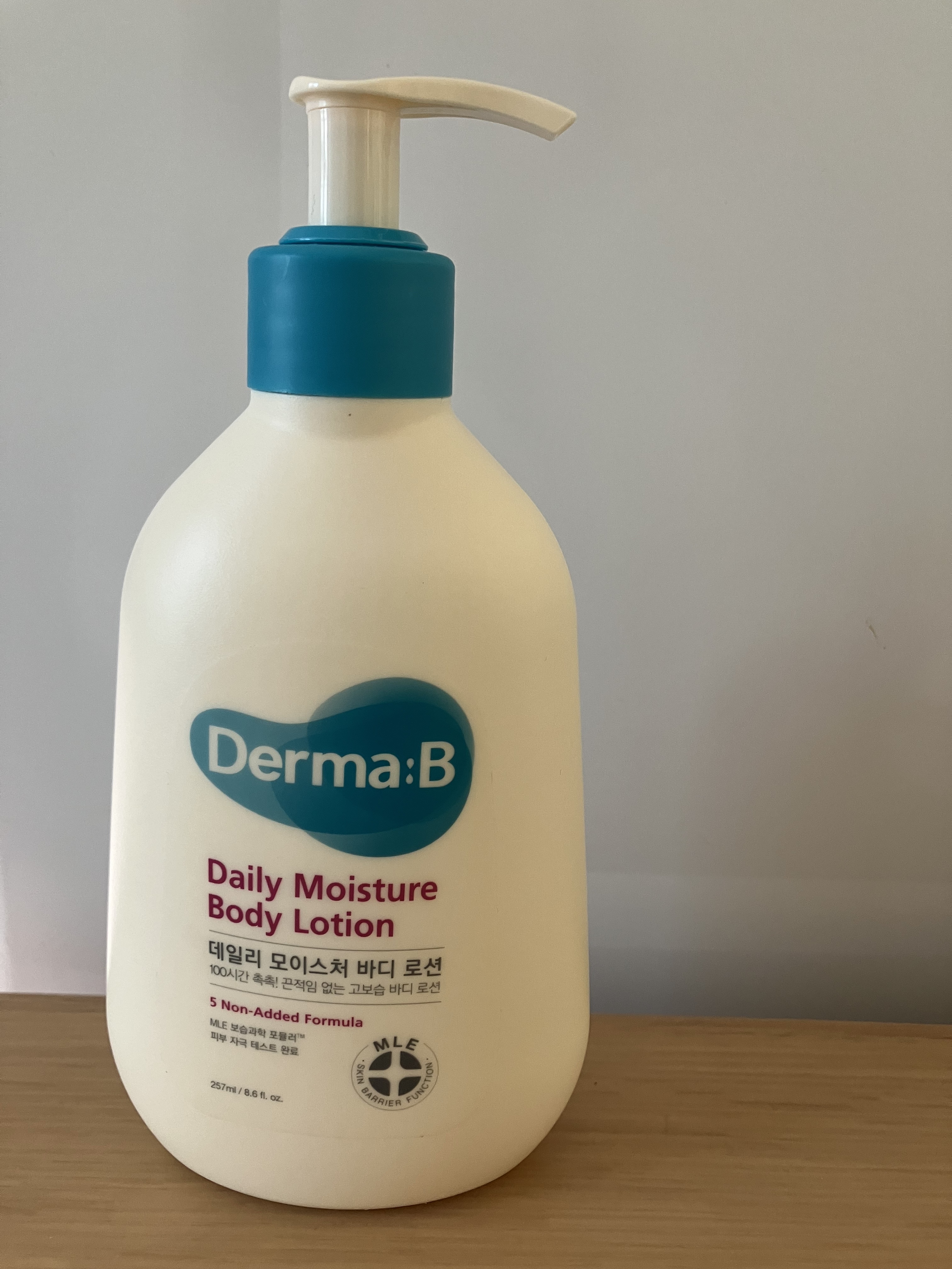 デイリーモイスチャーボディローション 257ml/Derma:B/ボディローションを使ったクチコミ（2枚目）