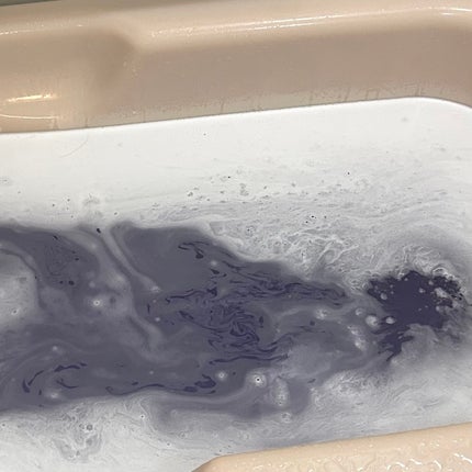 バブ モンスターバブルMEGA級 マーブル泡 ラベンダーカクテルの香り/バブ/炭酸系入浴剤を使ったクチコミ(4枚目)