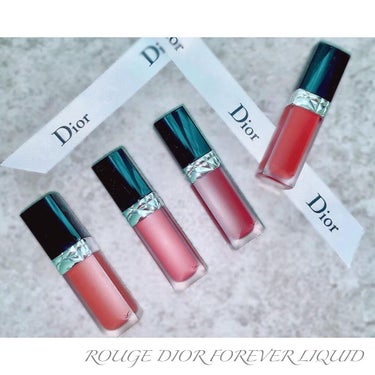 ルージュ ディオール フォーエヴァー リキッド/Dior/口紅を使ったクチコミ（1枚目）