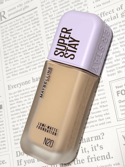 SPステイ ルミマット リキッド ファンデーション/MAYBELLINE NEW YORK/リキッドファンデーションを使ったクチコミ(1枚目)