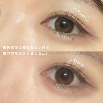 ノイシリーズ/LENSSIS/カラーコンタクトレンズを使ったクチコミ(3枚目)