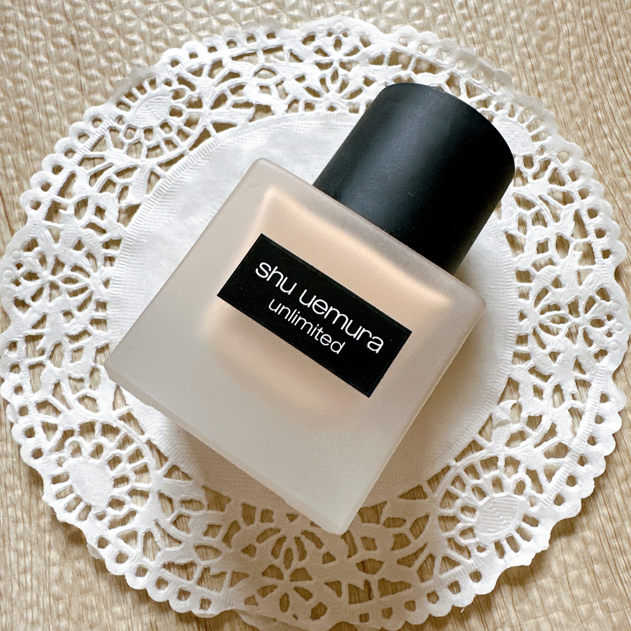 （旧）アンリミテッド ラスティング フルイド/shu uemura/リキッドファンデーションを使ったクチコミ（2枚目）