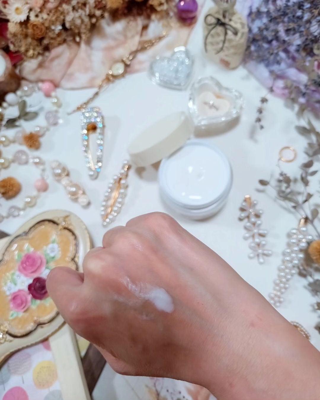 モイストリッチマスククリーム /世田谷コスメ/化粧下地を使ったクチコミ(4枚目)