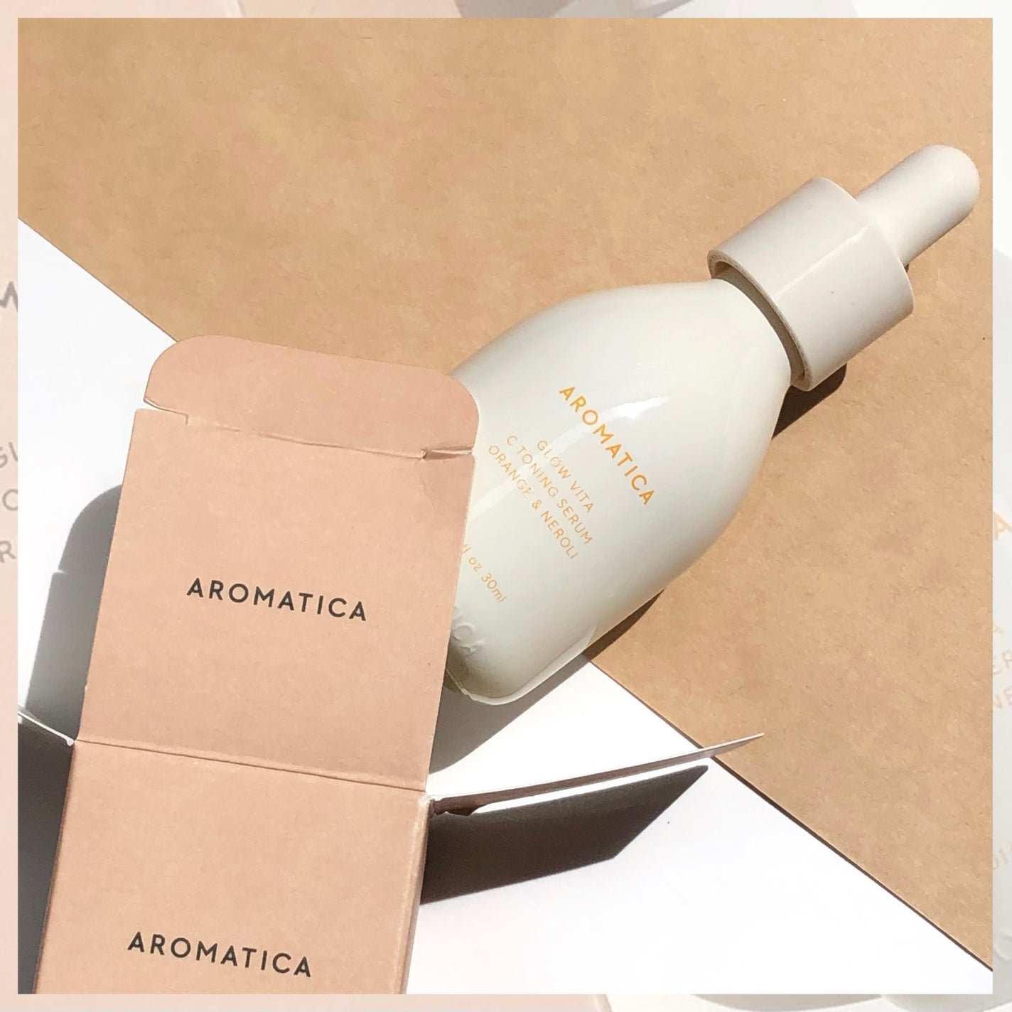 グロービタCトーニングセラム/AROMATICA/美容液を使ったクチコミ(6枚目)