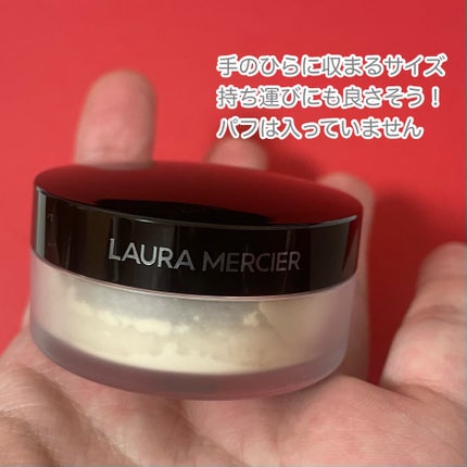ルースセッティングパウダー トランスルーセント トークン オブ アフェクション ルースセッティング パウダー トランスルーセント 5g/ローラ メルシエ/ルースパウダーを使ったクチコミ(3枚目)