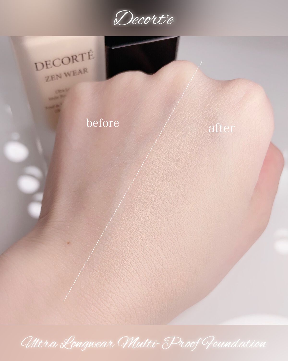 ゼン ウェア フルイド/DECORTÉ/リキッドファンデーションを使ったクチコミ(3枚目)
