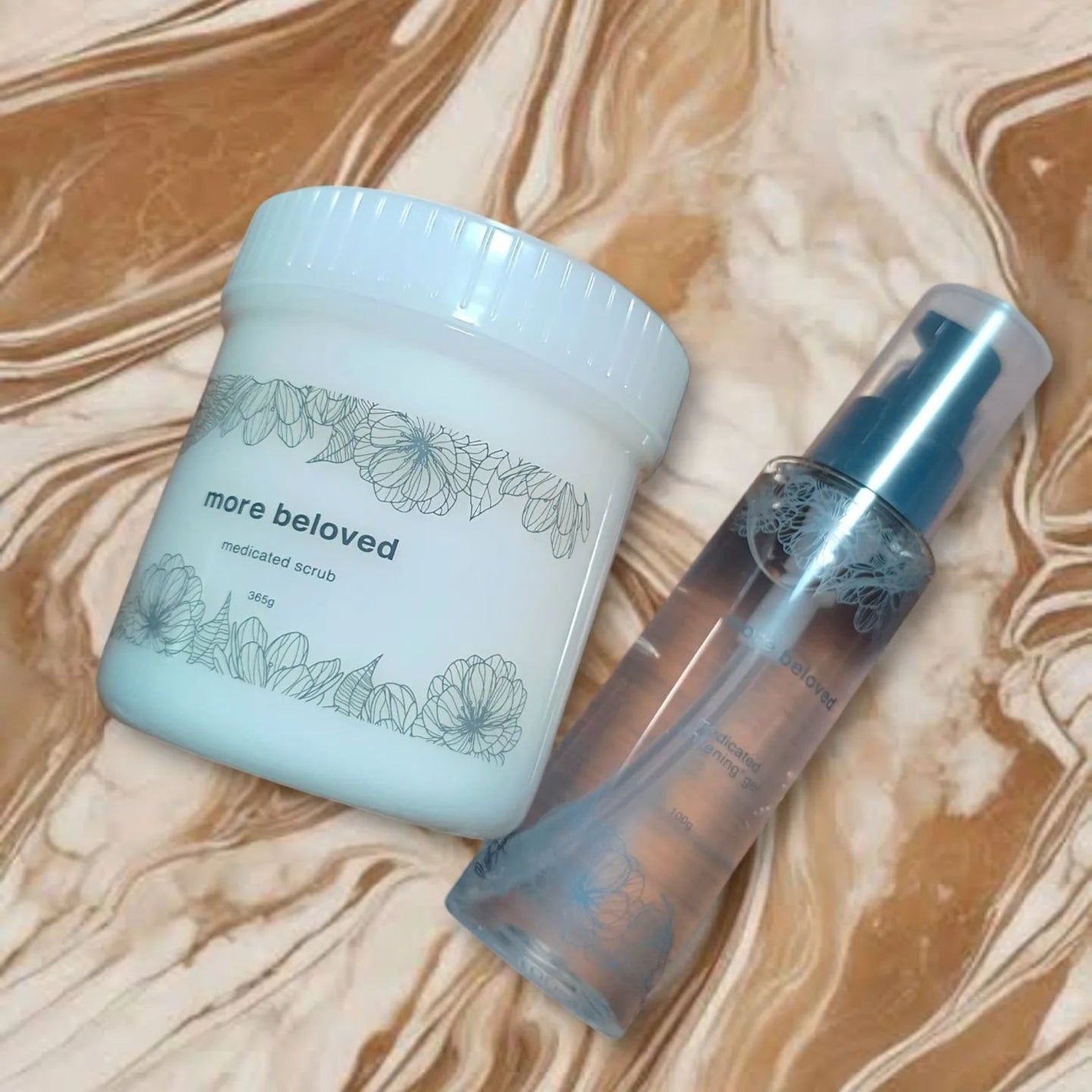 メディケイテッドスクラブ/more beloved/ボディスクラブを使ったクチコミ(5枚目)