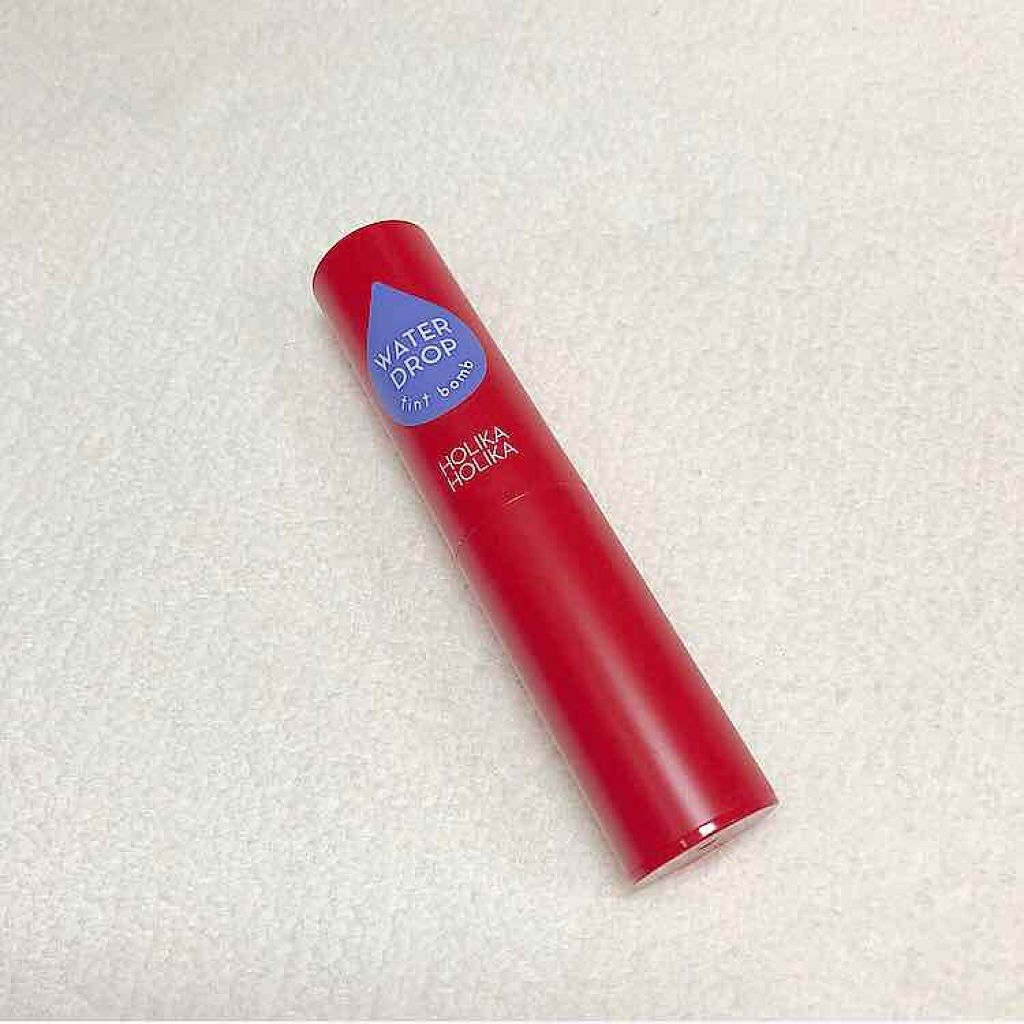 WATER DROP tint bomb/HOLIKA HOLIKA/リップグロスを使ったクチコミ（1枚目）