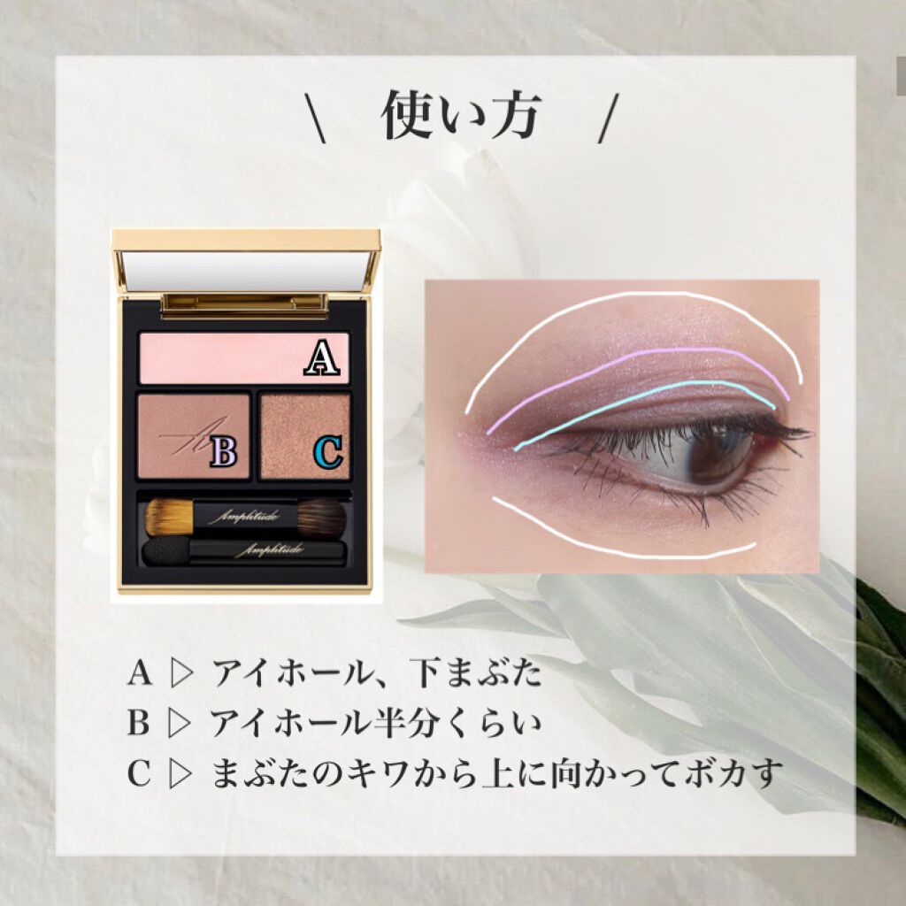 コンスピキュアス アイズ/Amplitude/アイシャドウパレットを使ったクチコミ（2枚目）