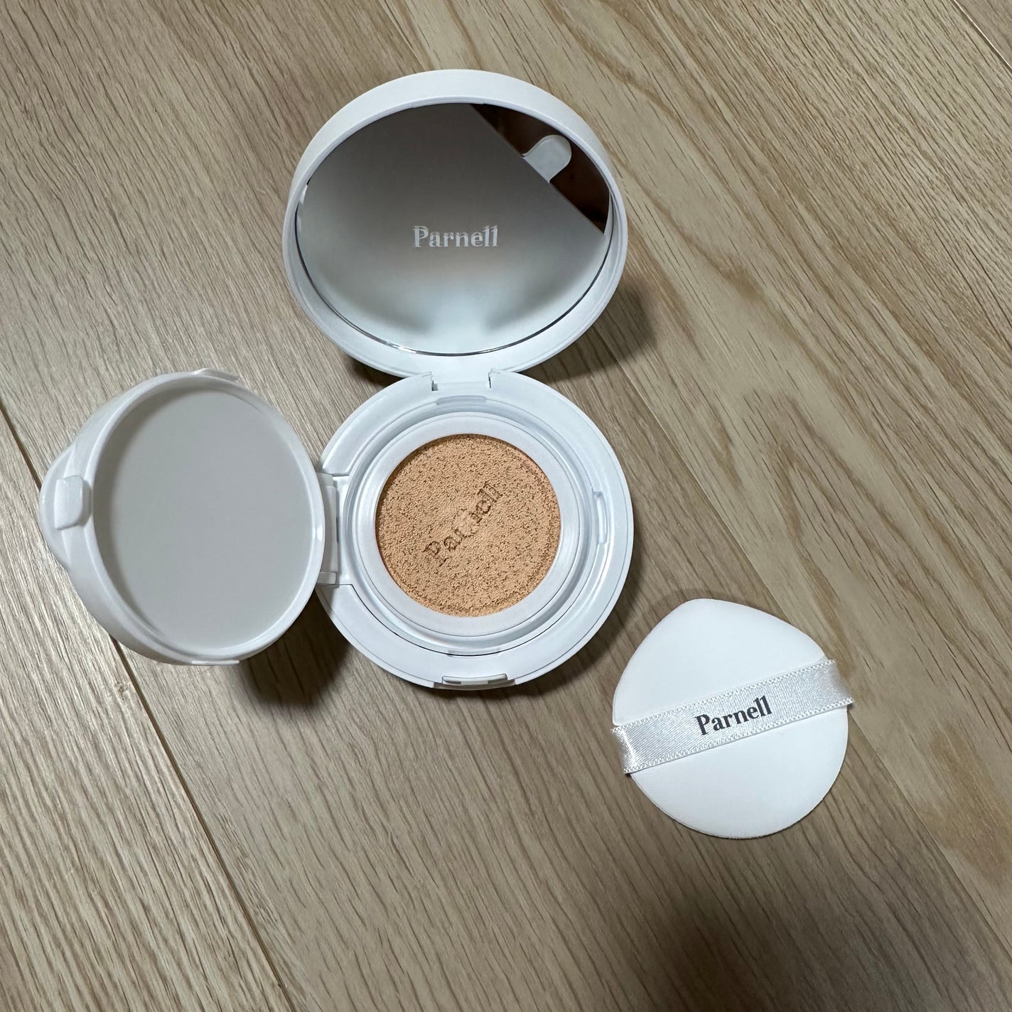 シカマヌ セラム クッションファンデ/parnell/クッションファンデーションを使ったクチコミ(3枚目)