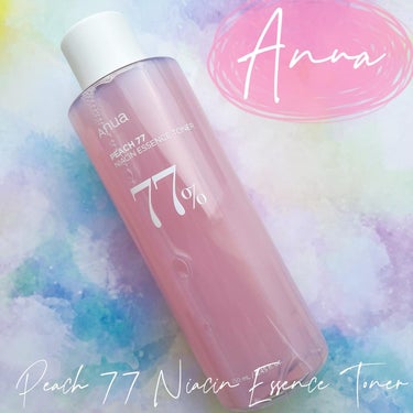 桃77％ナイアシンエッセンストナー 250ml/Anua/化粧水を使ったクチコミ（1枚目）