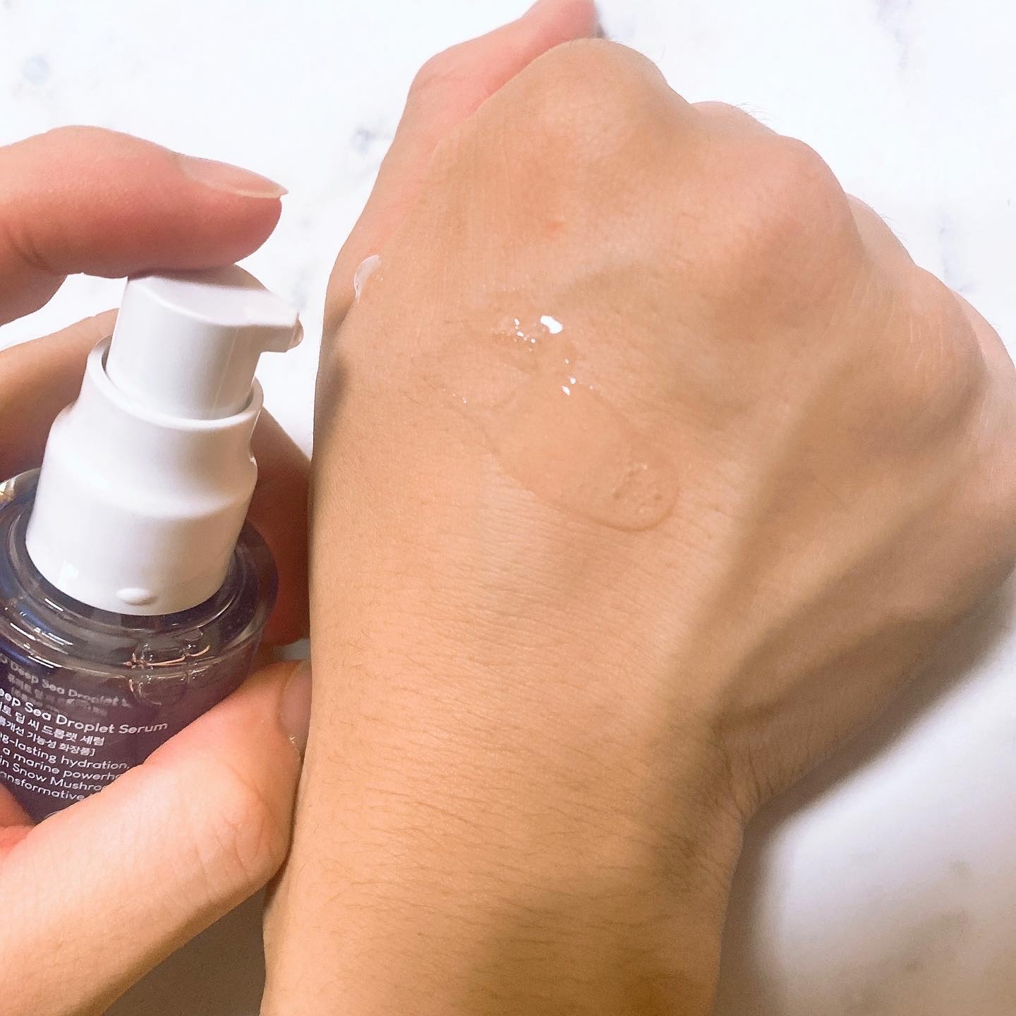 ディープシードロップレットセラム/PURITO/美容液を使ったクチコミ（2枚目）