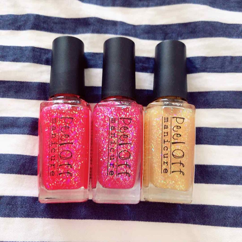 ピールオフマニキュア/キャンドゥ/マニキュアを使ったクチコミ（1枚目）