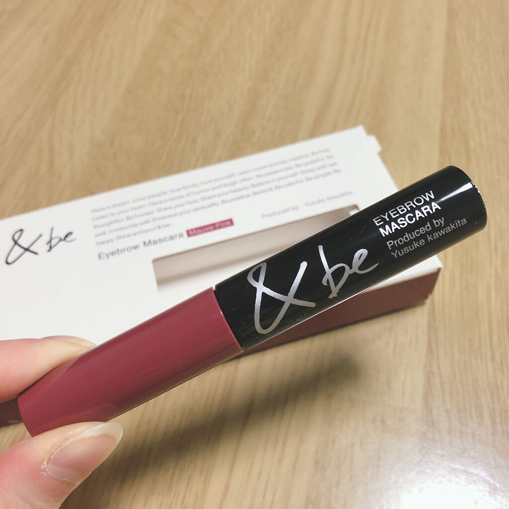 &be アイブロウマスカラ/＆be/眉マスカラを使ったクチコミ（1枚目）
