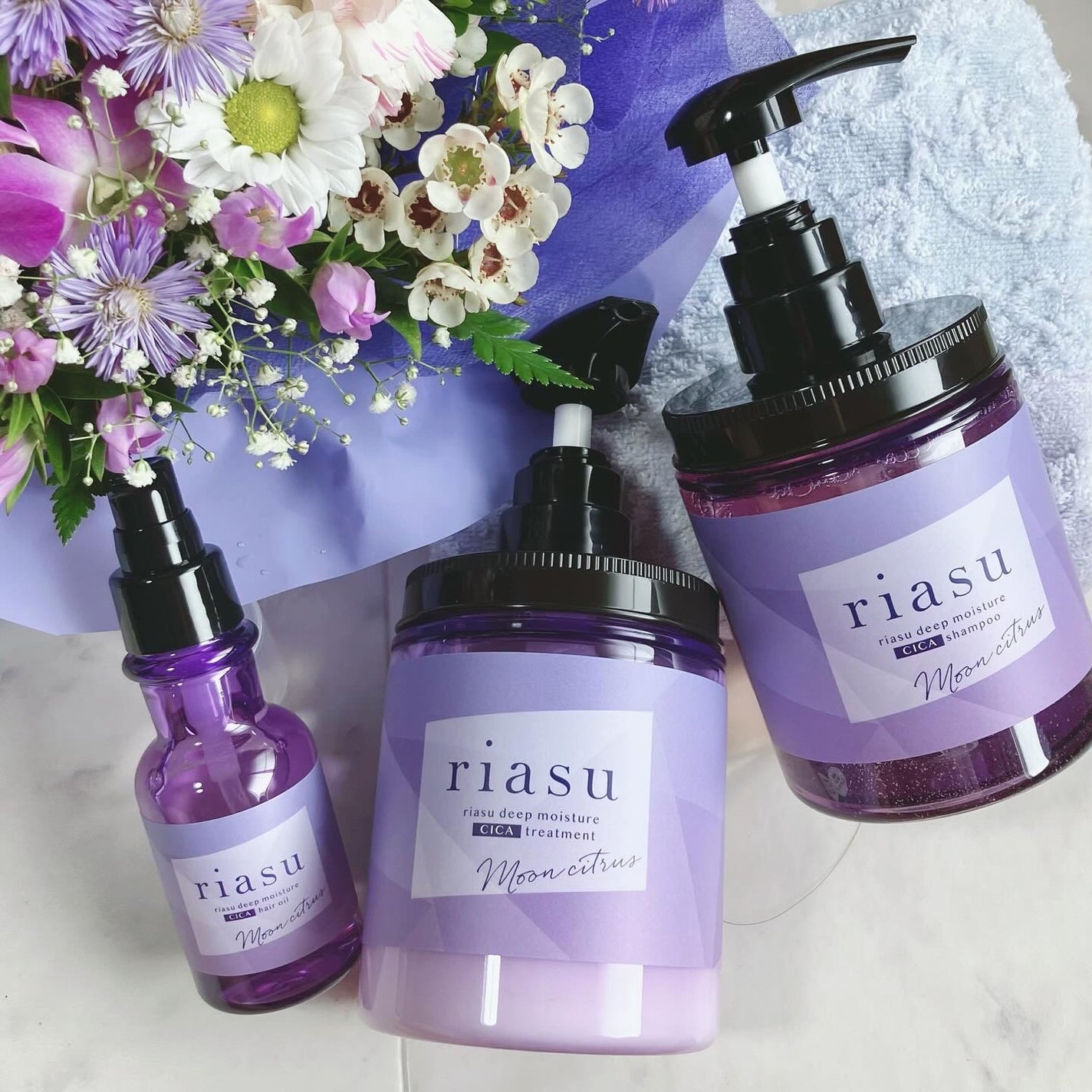 リアス ディープ モイスチャー シカ シャンプー/トリートメント/riasu/市販シャンプーを使ったクチコミ(1枚目)