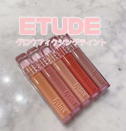 グロウ フィクシングティント/ETUDE/リップティントを使ったクチコミ(1枚目)