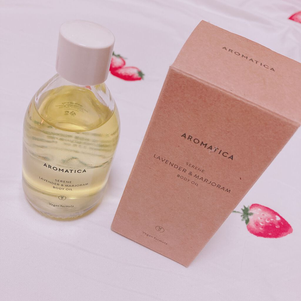 オーガニックボディーオイル ‐サレンボディオイル ラベンダー・マジョラム/AROMATICA/ボディオイルを使ったクチコミ(1枚目)