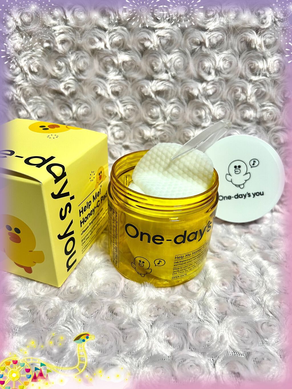 ヘルプミー! ハニーCパッド/One-day's you/トナーパッドを使ったクチコミ（1枚目）