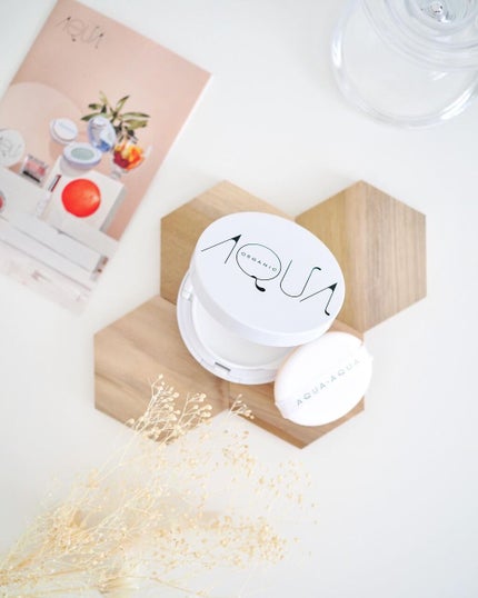 オーガニッククッションコンパクト/アクア・アクア/クッションファンデーションを使ったクチコミ(1枚目)