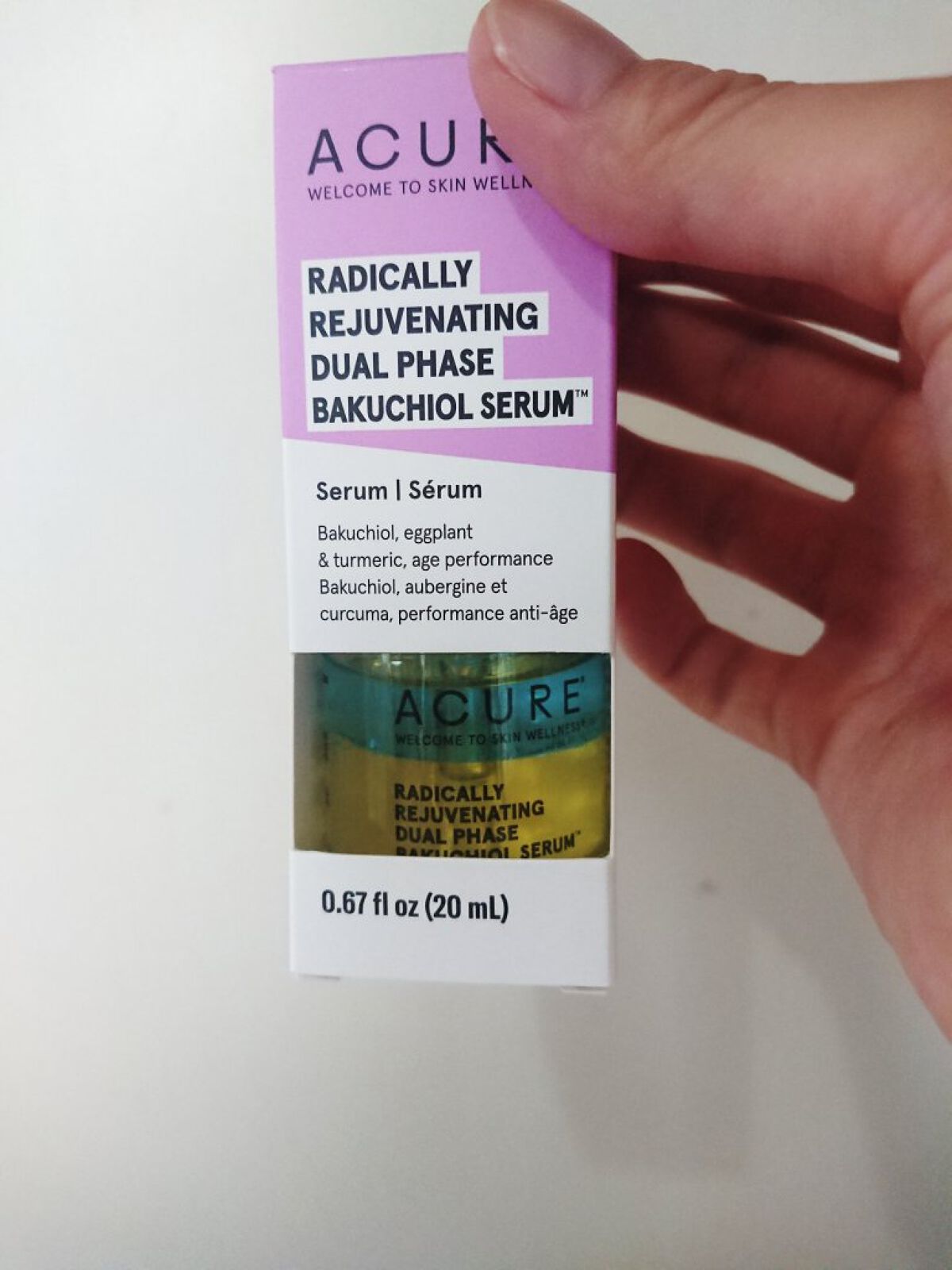 ラディカリー リビジュネーティング デュアルフェーズ  バクチオールセラム/Acure Organics/美容液を使ったクチコミ（2枚目）