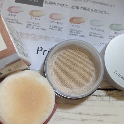 ポアレスフィクサー ベージュ(レフィル)7.5g/プリマヴィスタ/ルースパウダーを使ったクチコミ(3枚目)