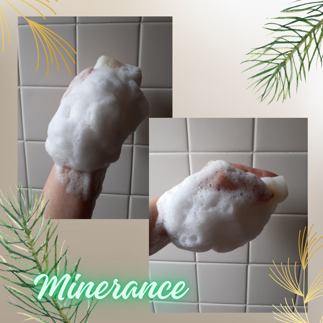 ミネランス 固形石鹸/minerance/洗顔石鹸を使ったクチコミ(3枚目)