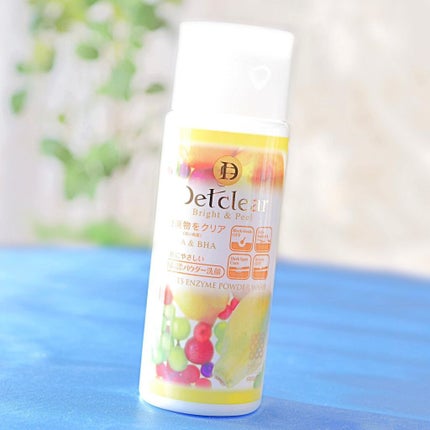 DETクリア ブライト&ピール フルーツ酵素パウダーウォッシュ/Detclear/洗顔パウダーを使ったクチコミ(5枚目)