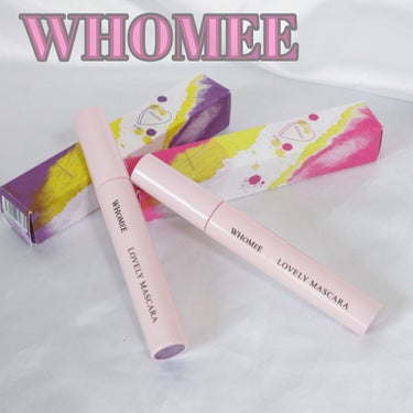 ロング＆カールマスカラ mauve purple/WHOMEE/マスカラを使ったクチコミ（1枚目）