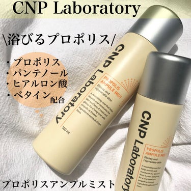 ミストで艶出し🐝✨
.
CNP Laboratory
プロポリスアンプルミスト
.
《有効成分》
☑︎プロポリス
→高栄養・生き生きとした肌に
.
☑︎パンテノール
→保湿維持機能・乾燥を防ぐ
.
☑︎