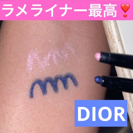 ディオールショウ スティロ ウォータープルーフ/Dior/アイライナーを使ったクチコミ(1枚目)