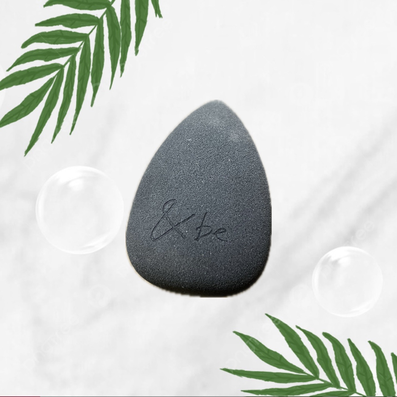 &be ブラックスポンジ/＆be/パフ・スポンジを使ったクチコミ（1枚目）