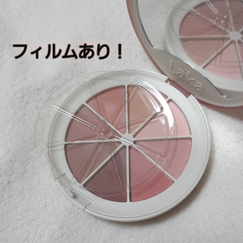 ミドルトーンアイシャドウコレクターパレット/Laka/アイシャドウパレットを使ったクチコミ(5枚目)