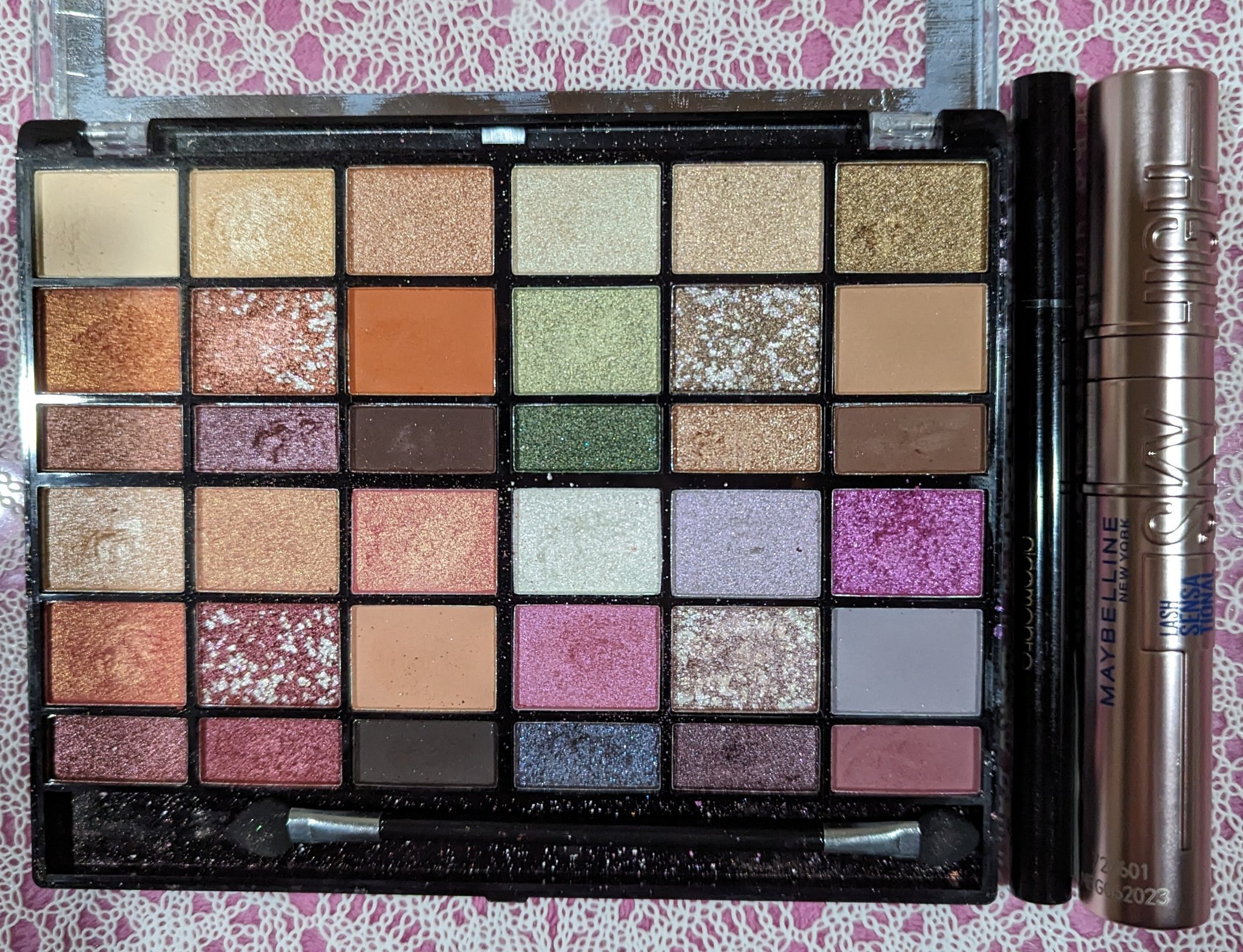 プロコレクション36カラー/Dolly Angel/アイシャドウパレットを使ったクチコミ（1枚目）