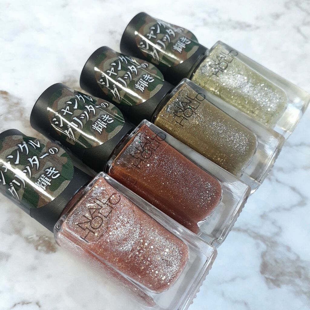 ネイルホリック Jungle Glitter/ネイルホリック/マニキュアを使ったクチコミ(2枚目)