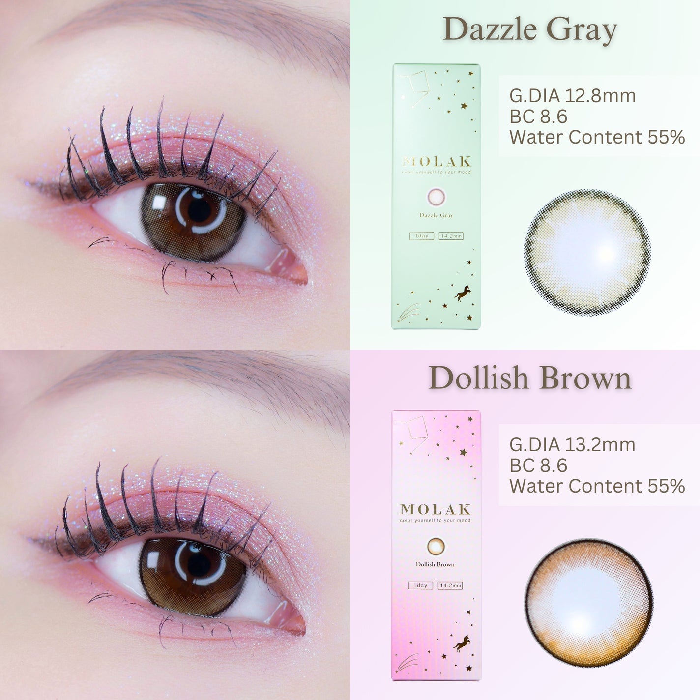 MOLAK TORIC 1day/MOLAK/ワンデー(1DAY)カラコンを使ったクチコミ(1枚目)