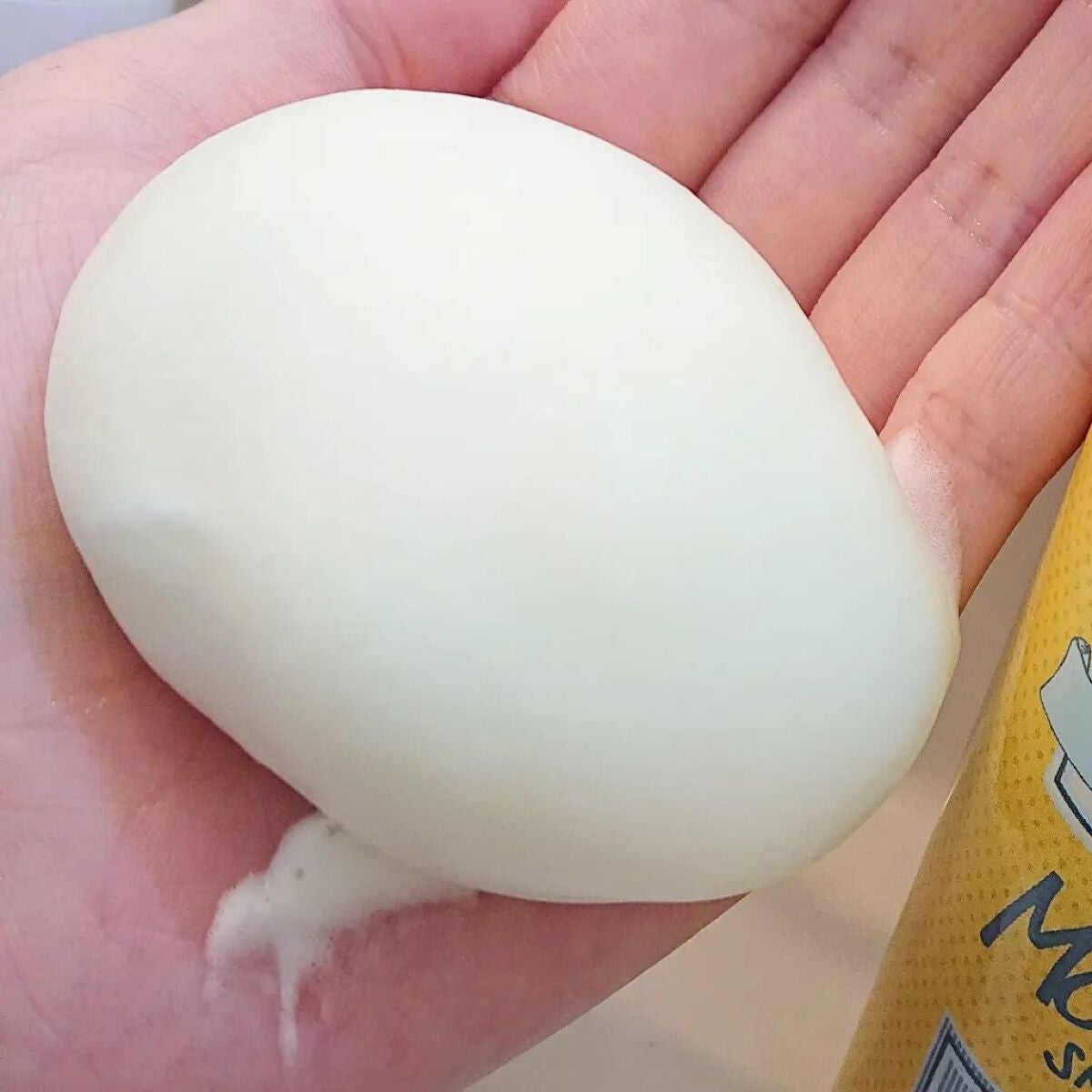 モッチスキン吸着泡洗顔FL(レモン)/MoccHi SKIN/泡洗顔を使ったクチコミ(3枚目)