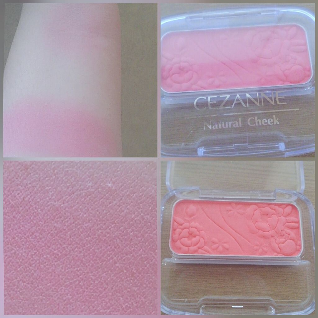 ナチュラル チークN/CEZANNE/パウダーチークを使ったクチコミ(1枚目)