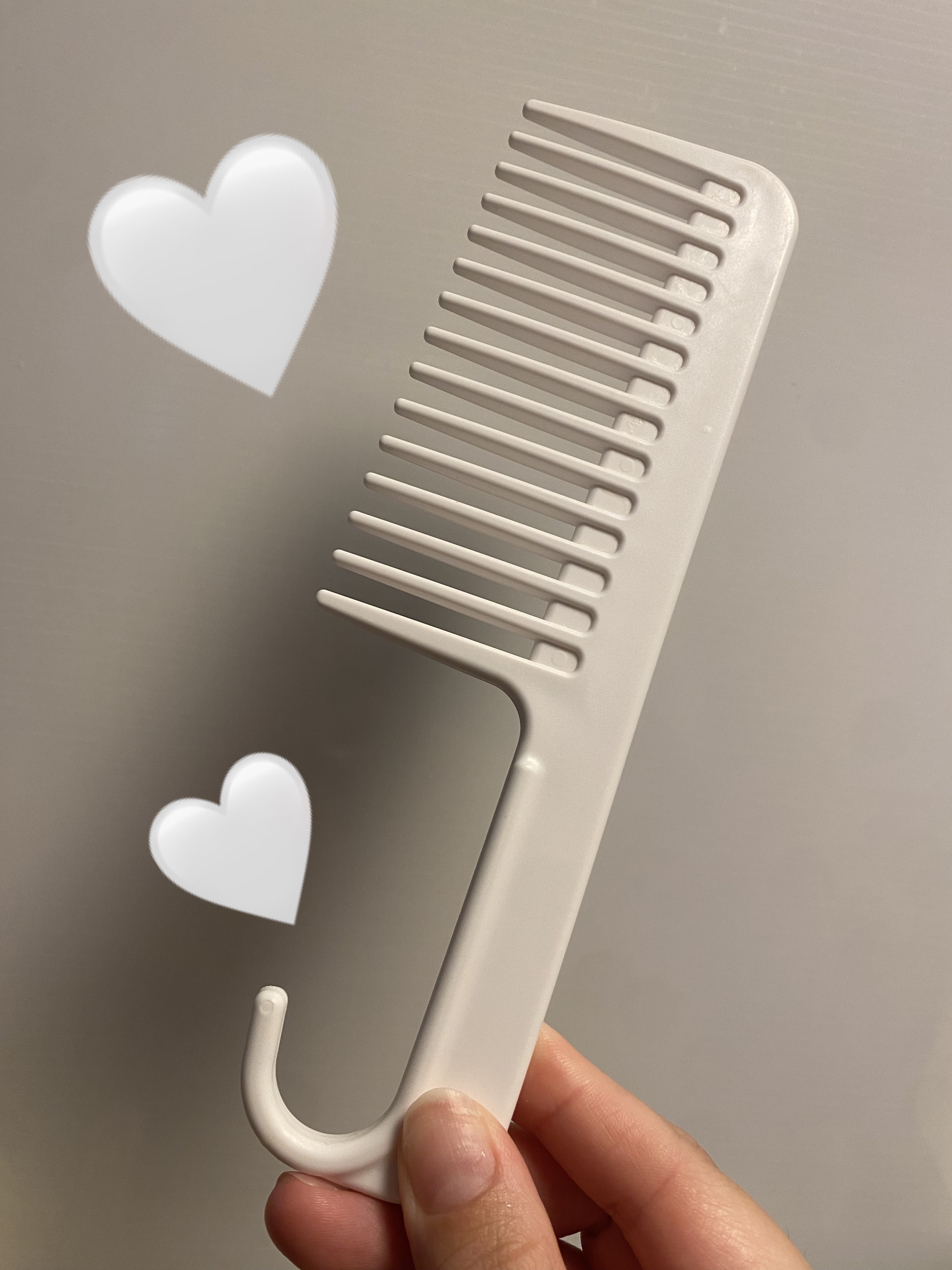 トリートメントコーム/セリア/ヘアコームを使ったクチコミ（1枚目）