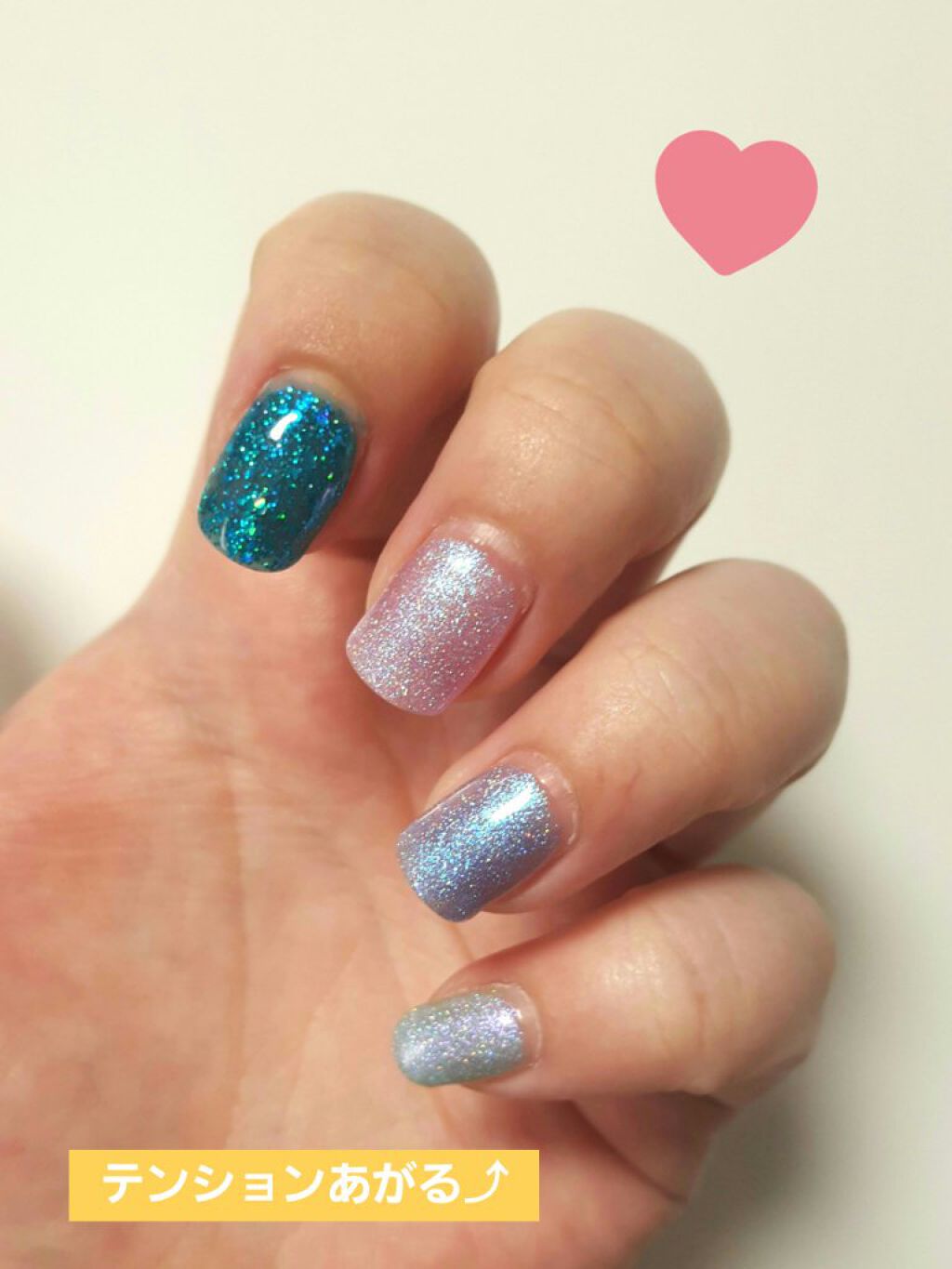 ジェルネイル(ライト対応)/セリア/ジェルネイルを使ったクチコミ(2枚目)