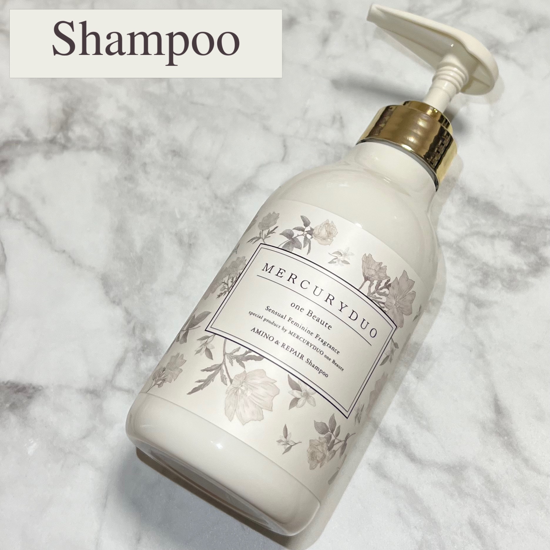 フレグランスシャンプー&ウォータートリートメント スパークリングフローラルの香り/MERCURYDUO/市販シャンプーを使ったクチコミ（2枚目）