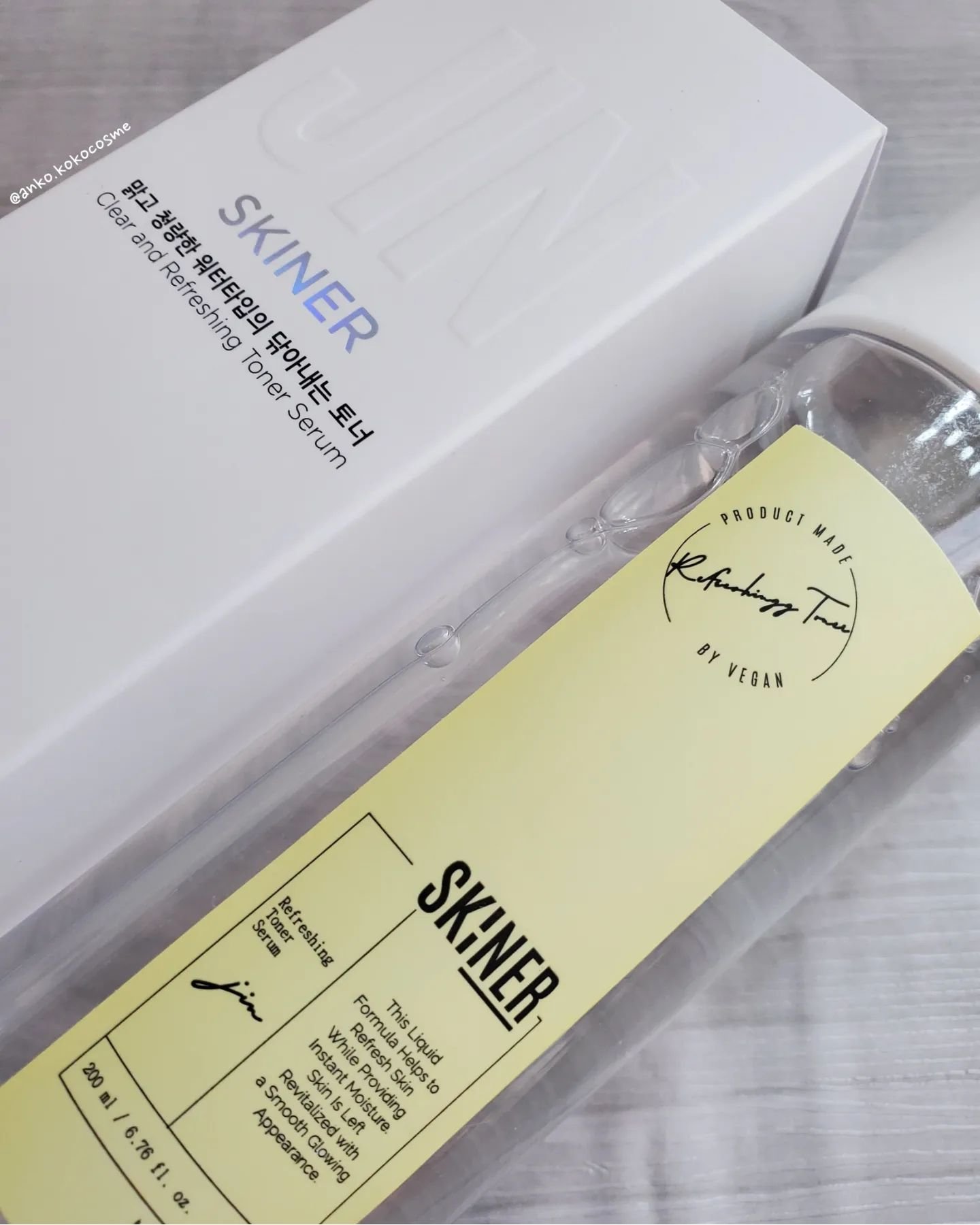 SKINER JIN/cliento/拭き取り化粧水を使ったクチコミ（1枚目）