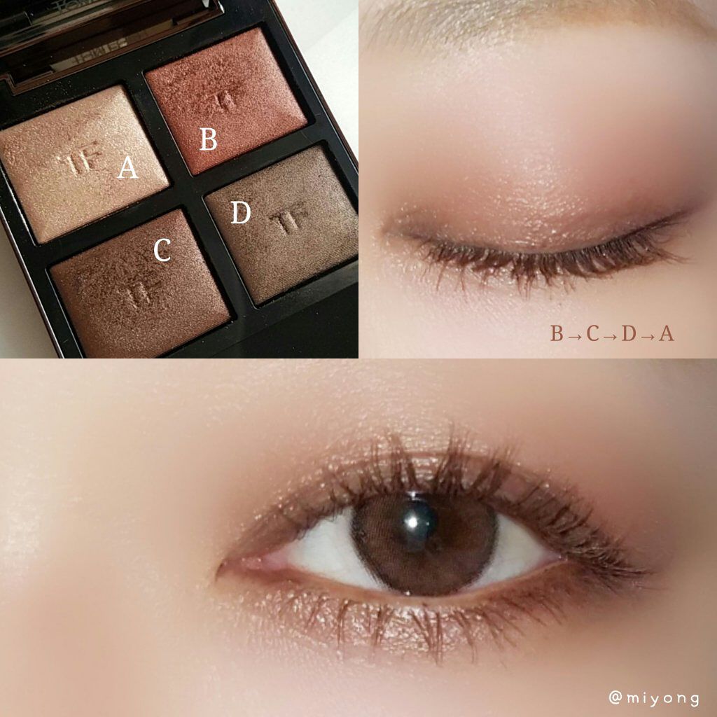 アイ カラー クォード/TOM FORD BEAUTY/アイシャドウパレットを使ったクチコミ(2枚目)