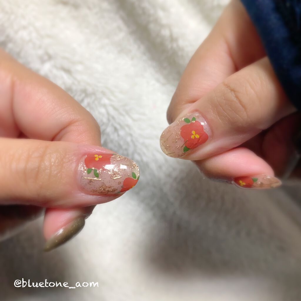 ジェルネイル（ライト対応）/セリア/ジェルネイルを使ったクチコミ（3枚目）