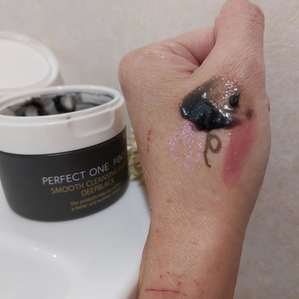 パーフェクトワンフォーカス スムースクレンジングバーム ディープブラック/PERFECT ONE  FOCUS/クレンジングバームを使ったクチコミ(3枚目)